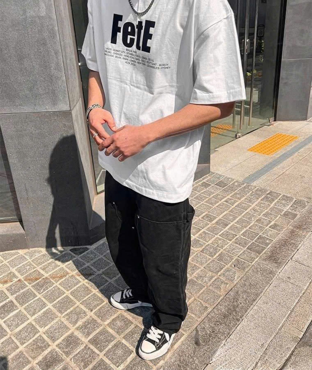 2-Knee Straight Cargo Pants