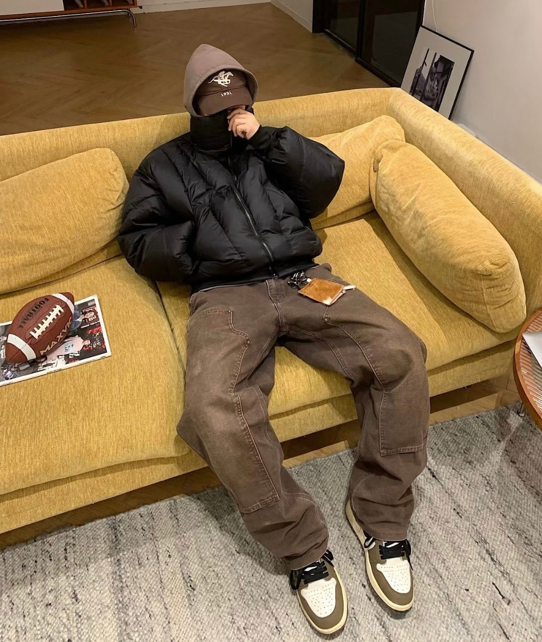 2-Knee Straight Cargo Pants