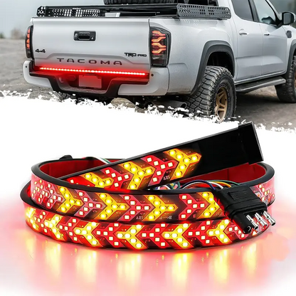 Fishbone Shaped LED Tailgate Light Bar
