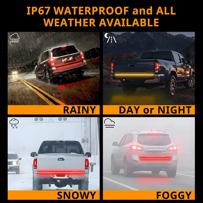 Fishbone Shaped LED Tailgate Light Bar