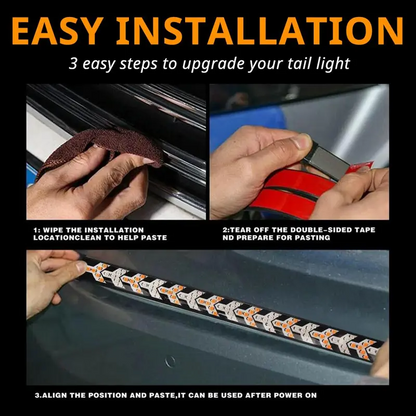 Fishbone Shaped LED Tailgate Light Bar